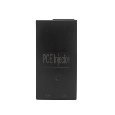 China IP Phone 10 100 to 1000Mbps 24V 1A 24W POE Injector Ethernet Adapter IP Phone Camera POE Desktop Adapter for sale