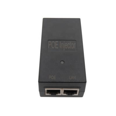 China IP Phone To Power 10 100 1000Mbps Over Ethernet 24V 30V 48V 60V 802.3af 802.3at Gigabit PoE Adapter for sale