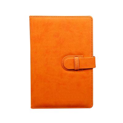 China Wholesale private label pink cover a4 a5 printed leather binder notebook with loop for sale