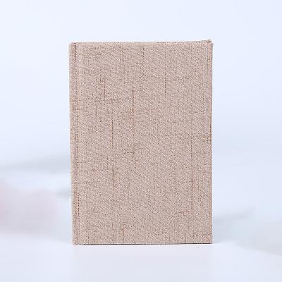 China Wholesale Cute Canvas Cover Printing Handmade Canvas Notebook for sale