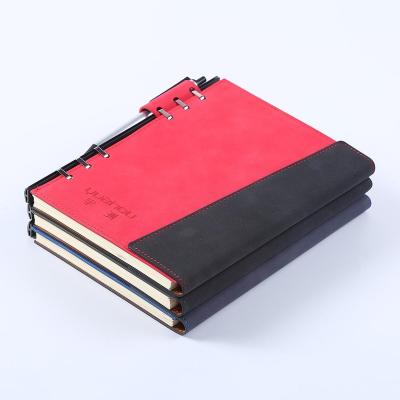 China High Quality A5 Spiral Custom Design PU Leather Spiral Weekly Annual Monthly Planner for sale