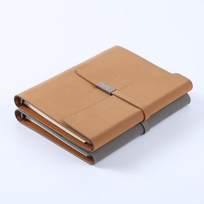 China Loose Leaf Factory Direct Custom Design PU Leather Loose Leaf Notebook for sale