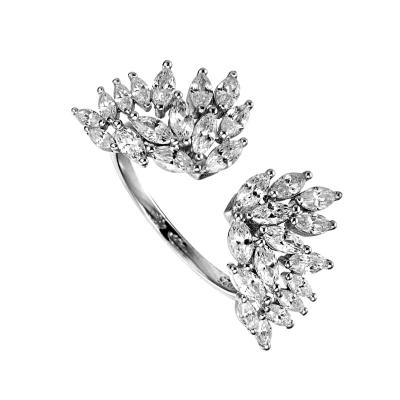 China Trendy Original Designs 925 Silver Butterfly Rings For Gift for sale