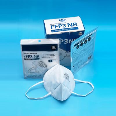 China Eco - Friendly Good Quality Ffp3children Medical Disposable Face Mask With Vent With Foldable Valve for sale