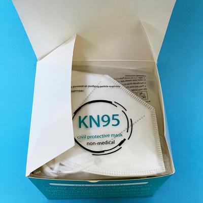 China 5 Layers Personal Disposable Kn95 Dust Face Safety Respiratory Protection Nonwoven Face Mask Eco - Friendly for sale