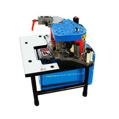 China Hotels Dark Edging Machine Automatic Bander Trimmer Manual Portable PVC Making Woodworking Board Price Wood Based Panels Machinery for sale