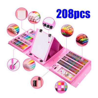 China DIY Paint Joybox 208 Watercolor Brush Child Pen Child Color Art 180 150 Pcs Stationery Set For Kids Art Drawing And Creativity Case Set for sale