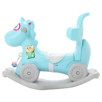 China Ride On Toy Joybox Wholesale Low Price Attracting Baby Wooden Rocking Horse Cavalinho De Brinquedo Caballitos De Juguetes Cava for sale