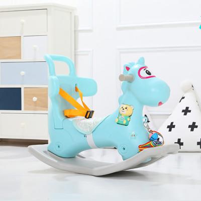 China Ride On Scam Ruedas From Toy Children Wooden Caballo De Madera Kids Caballo Wooden Rocking Horse Mecedora Caballo Juguete de Rocking Cheval A for sale