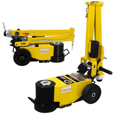 China Heavy Duty Car Jack 50T Truck Lift Pneumatic Floor Jack Hydraulic Air Jack for sale