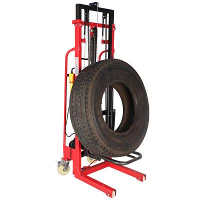 China Alloy Steel Pneumatic Tire Lift Tool Wheel Tire Lifter 8 m/min 1.6 kw for sale