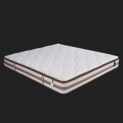 China Removable Latex Mattress Cover Cooling Foam Mattress And Top Eco-friendly Latex Euro Pocket Box Spring for sale