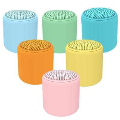 China Wireless hot sale Portable macaron mini inpod little fun Stereo Speaker smart waterproof hifi tws Wireless Bluetooth speaker for sale