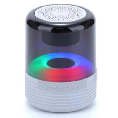 China Wireless TG369 Colorful Wireless Speakers 3D Mini Electroplating Round Steel Cannon BT Speaker Radio Support U Disk Subwoofer for sale