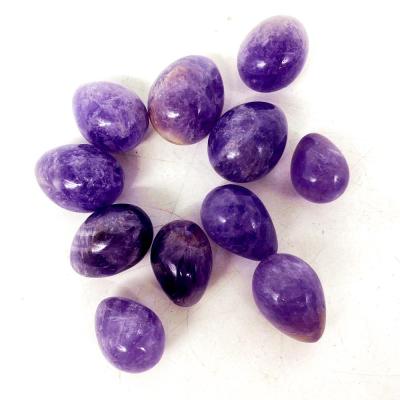 China Wholesale Bulk Natural Eggs from Europe Crystal Egg Amethyst Eggs Yoni for sale