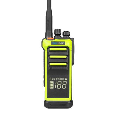 China SenHaiX Long Range UHF 10W DMR Radio GT-10D Rainproof Digital Radio with Hidden Display 3000mAh for sale