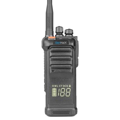 China Professional DMR Digital 10 Watts Long Distance Two Way Radio SenHaiX 3000mAh for sale