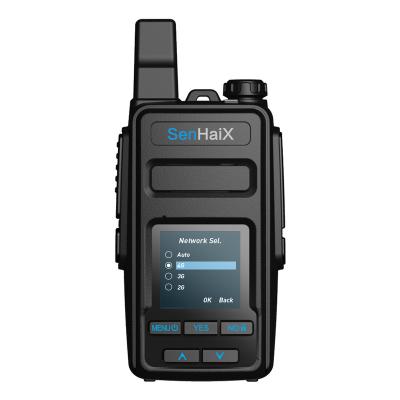 China SenHaiX POC PTTs Radio with 100km Walkie Portable Talkie with GPS GSM LTE 4G Two Way Radio 4400mAh for sale