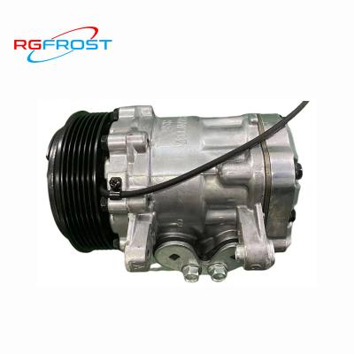 China Universal Car Air Conditioner System AC Auto Air Conditioning Compressor 6PK-112 7B10 12V AC Compressor for sale