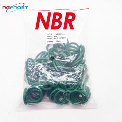 China Auto AC Compressor 100PCS (21.89*2.62mm) R134a NBR Rubber O Ring Gasket Kit, High Temperature Resistance For Car Air Conditioning Valve for sale