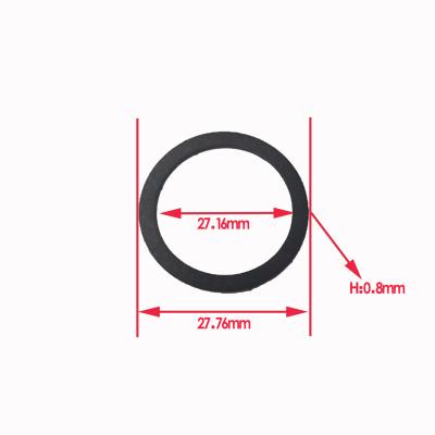 China Free Shipping 5000 Pcs Automobile Compressor Piston Seal Ring Piston Ring Piston Seal Ring 7:15 27.16*27.76*0.8mm Material F4 compressor for sale