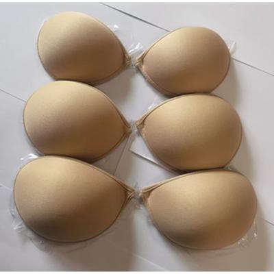 China Spandex/Cotton A-D Cup Reusable Nipple Cover Sticker Patch Lift Up Bra Adhesive Bras Wedding Dress Lingerie Silicone Strapless Pasty Filling for sale