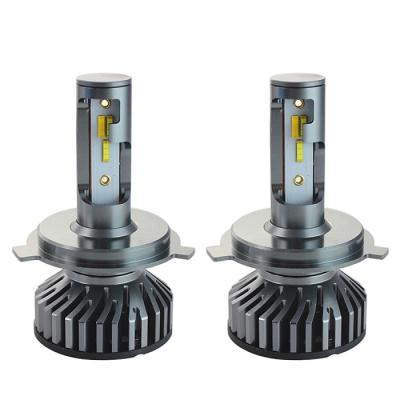 China 2021 best best led headlight bulbs F2 ZES 80w 8000lm sealight led headlights H1 H4 H3 H7 H11 9005 9006 9007 automotive led lamp 70 x 30 x 30mm for sale