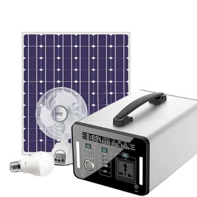 China 270000mAh Battery Home Rechargeable Home Mini Solar Power System 1000w Solar On Grid Solar Power System Kit for sale