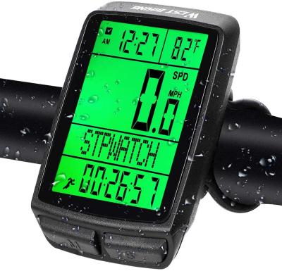 China Mini Bike Speedometer Odometer Wireless, Waterproof Bike Computer with Large LCD Backlight Display, Multifunctional Bicycle SE-LBTL-508 for sale