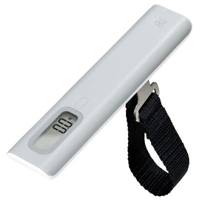 China 2021 New Portable Luggage LCD Display Electronic Travel Hanging 50kg Weighing Digital Luggage Scale for sale