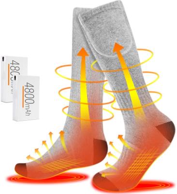 China Antibacterial Heated Socks For Men/Women - 2020 Upgraded Rechargeable Socks With Large Capacity 4800mAh Battery Up To 16 Hours for sale