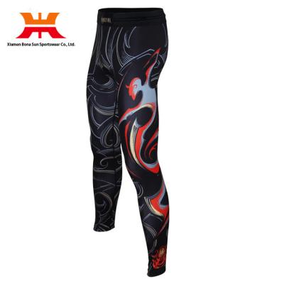 China High Quality Custom Digital 100% Polyester Printing Polyester Man Muttahida Majlis-e-Amal Fitness Gaiters Run bjj Gaiters for sale