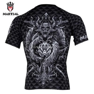 China Long Sleeve OEM Factory Direct Sale Martial Fitness Cool Wear Rashguard for sale