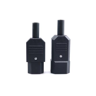 China AC-013 Three-Core Power Cord Power Plug Pin Plug Commercial Electric Car Seat Copper Charging Male Iron for sale