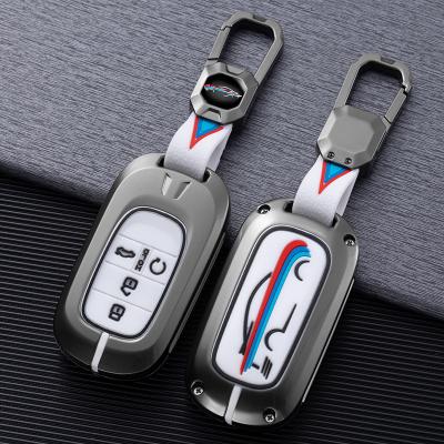 China Factory Price Single Waterproof And Dropproof Luxury Silicone Zinc Alloy Car Key Cases For Honda Key Cover for sale