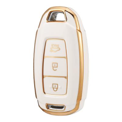 China Environment Friendly For Beijing Hyundai Festa Sonata 10 Key Case 20 Elantra TPU Car Key Case 21 ix35 ix25 for sale