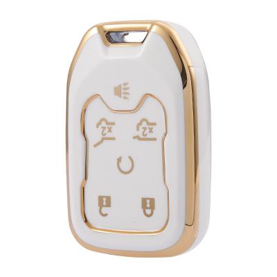 China Environmental Friendly Car Key Case For Silverado Car Key GMC Chevrolet Key Case Shell Colorad Cover TPU for sale