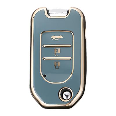 China 2022 Environmental Friendly New Car Key Case Direct From Manufacturer For Honda Tpu Luxury Car Key Cover for sale