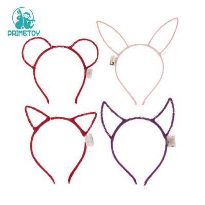 China New Fashion Party Product Led Light Cat Ears Hairband Led Cat Headband for sale