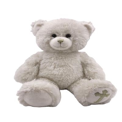 China Cuddly Gift Teddy Bear Stuffed White Soft Toys Stuffed Animals Teddy Bear Toys Kids Gift for sale