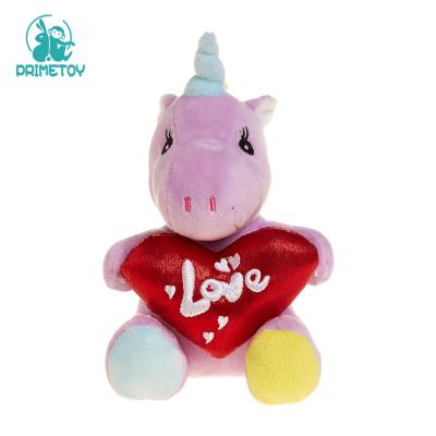 China Stuffed Cute Soft Animal Plush Unicorn Stuffed Toy Valentine's Day Super Gift Design for sale