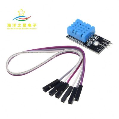 China Temperature and Humidity Module DHT11 Temperature and Humidity Module with DHT11 Dupont Line Sensor for sale