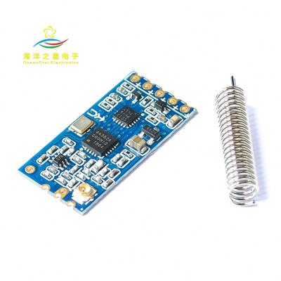 China HW--HC-12 long distance 433M serial port module microcontroller UART interface SI4438/4463 wireless module SI4438/4463 for sale