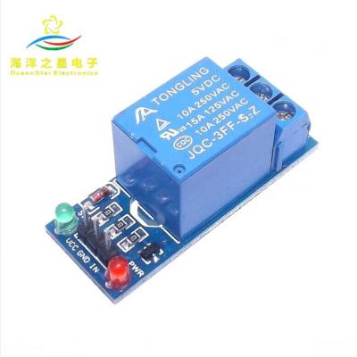 China Sales JQC-3FF-S-Z-05VDC 5V 1 Channel 1 Way Explosive Relay Module With Optical Coupler Relay Output TB6600 for sale