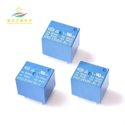 China Household relay instead of Srd- 05 09 12 24Vdc-Sl-C 5 feet 10A T73 TDA2030A on-off module for sale