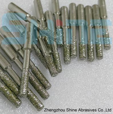 China Electroplated Diamond Grinding Tools Diamond Grinding Pin Heads For Stone zu verkaufen