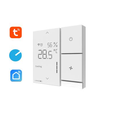 China Matte Multifunctional Wifi Thermostat Centralized Control Remote Heating Control HVAC Systems Smart Thermostat for sale