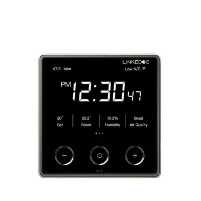 China Air Conditioner Floor Heating Temperature Controller Smart Zwave Remote App Control AC Smart Thermostat for sale