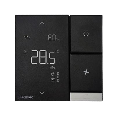 China High Accuracy 220V Air Conditioner Fan Coil Digital Thermostat Two-in-one Control for Wholesales for sale