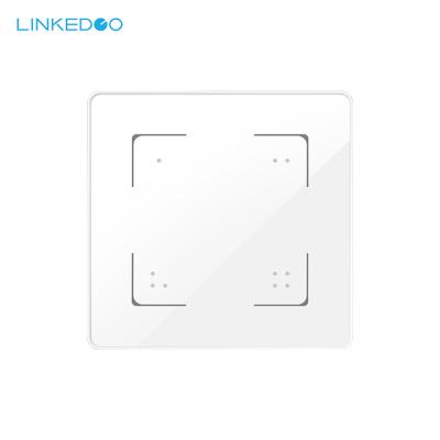 China LinkedGo 1/2/4 Gang Multi-device Control Smart Wifi Wall Touch Switch Smart Light Switch for sale